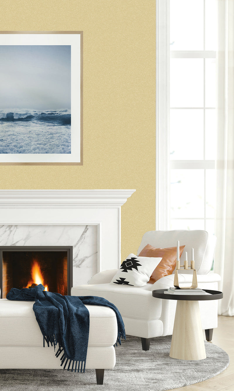 Pine Wood French Linen Textured Vinyl Commercial Wallpaper CPW1162