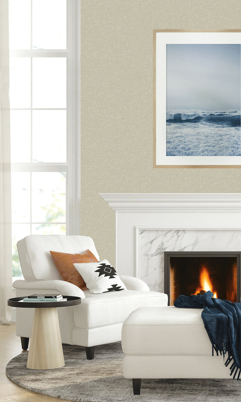 Manchester Grey French Linen Textured Vinyl Commercial Wallpaper CPW1159