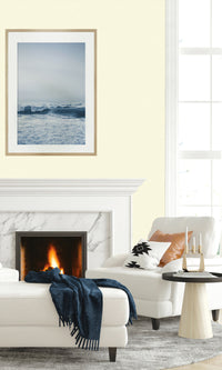 Dove White French Linen Textured Vinyl Commercial Wallpaper CPW1160