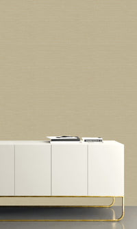 Sandstone Coastal Hemp Textured Vinyl Commercial Wallpaper CPW1143