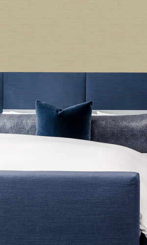 Sandstone Coastal Hemp Textured Vinyl Commercial Wallpaper CPW1143