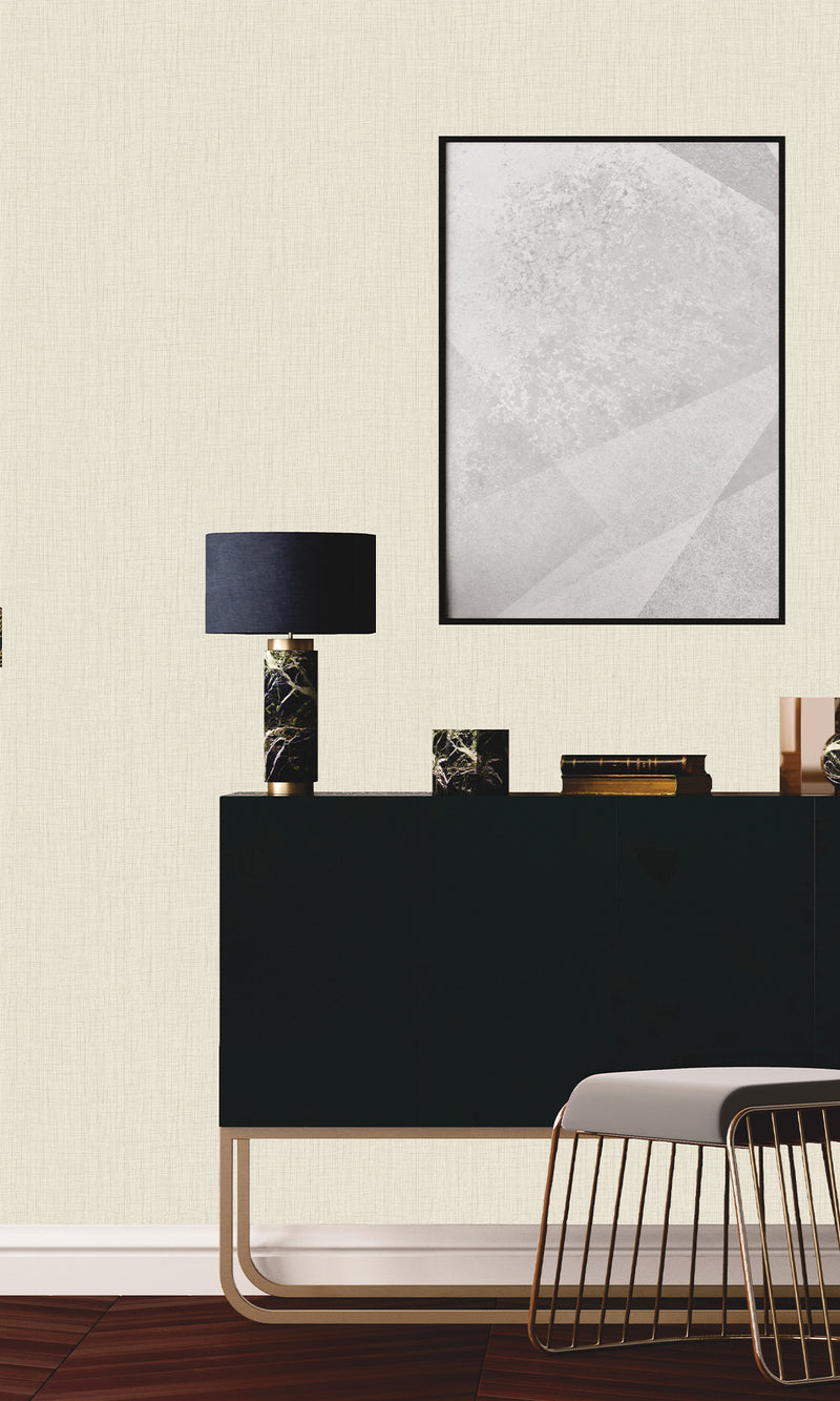 Summer Fog Crossroads Fine Linen Textured Vinyl Commercial Wallpaper CPW1150