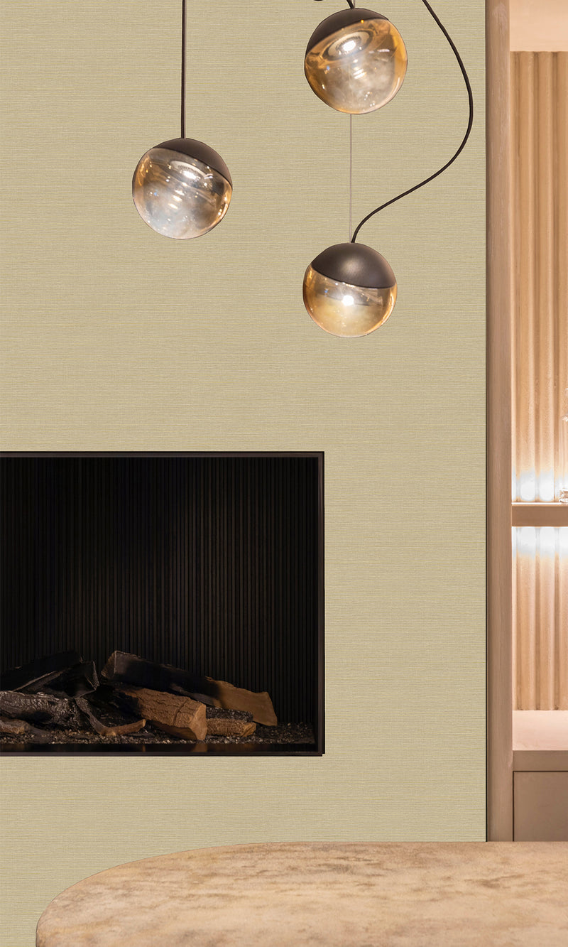 Twisted Twine Moroccan Sisal Textured Vinyl Commercial Wallpaper CPW1169