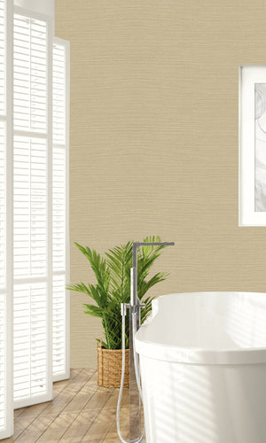 Twisted Twine Moroccan Sisal Textured Vinyl Commercial Wallpaper CPW1169