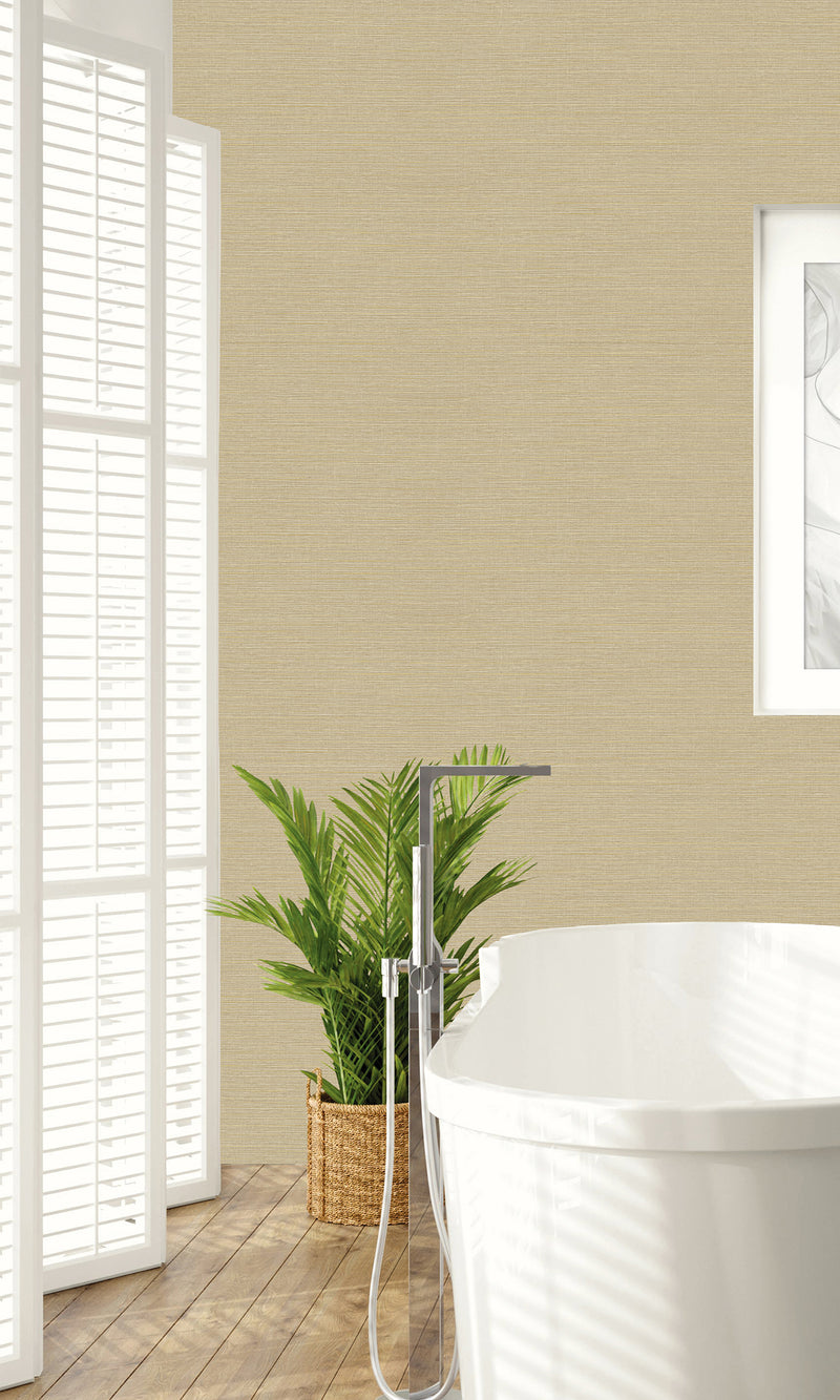Twisted Twine Moroccan Sisal Textured Vinyl Commercial Wallpaper CPW1169