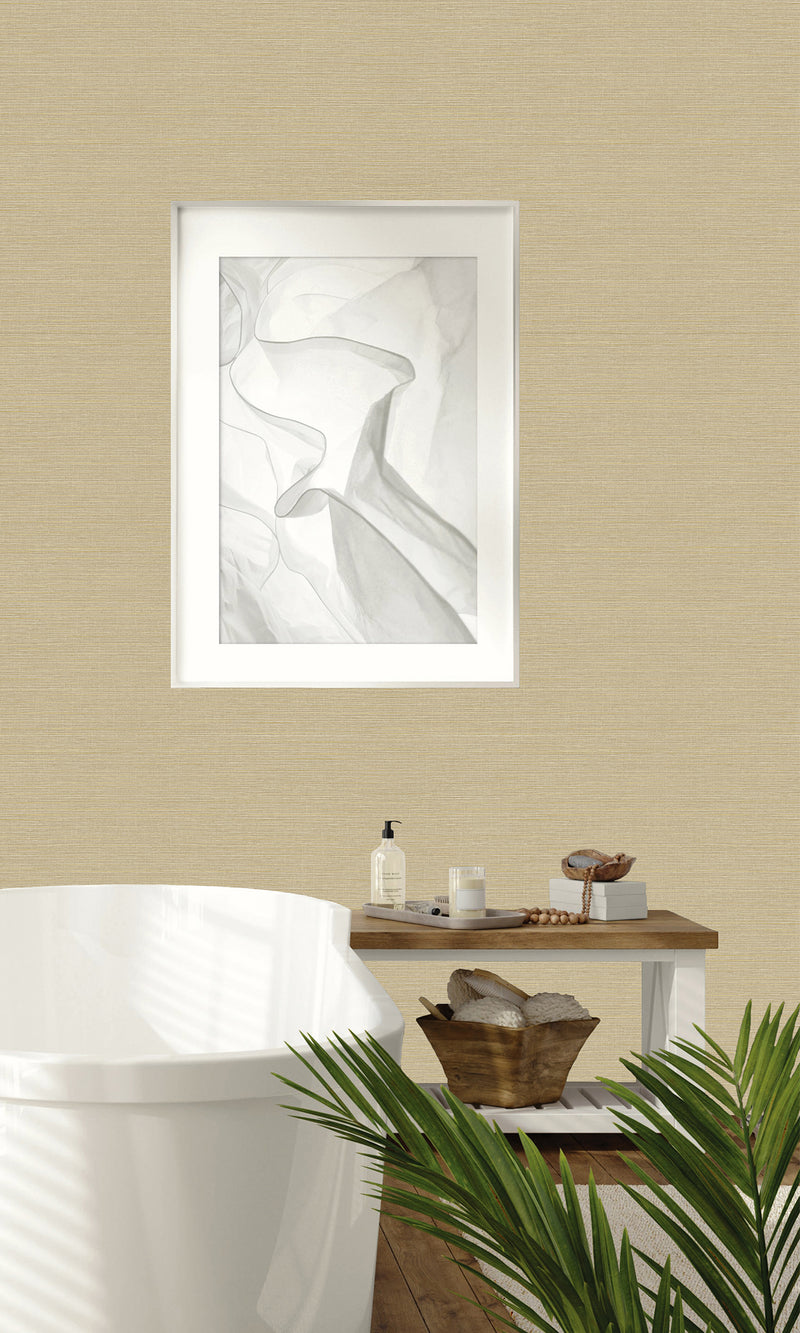 Twisted Twine Moroccan Sisal Textured Vinyl Commercial Wallpaper CPW1169