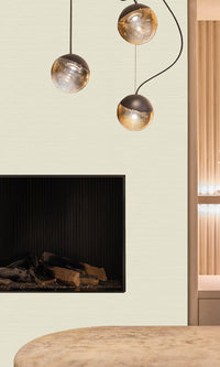Jicama Moroccan Sisal Textured Vinyl Commercial Wallpaper CPW1167