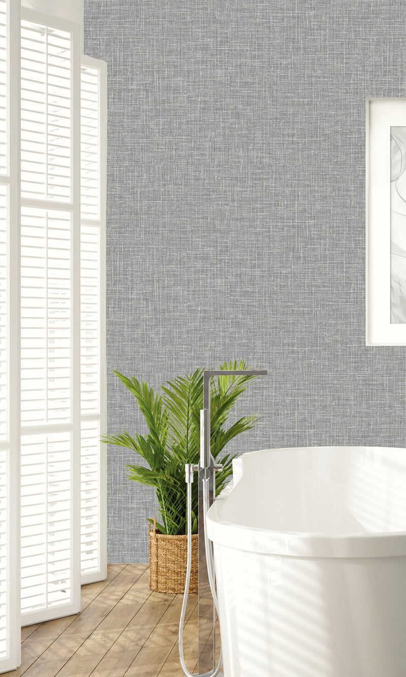 Gotham Triad Knit Plain Textured Vinyl Commercial Wallpaper CPW1132