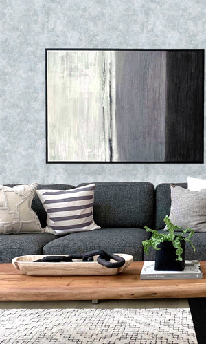 Carbon Distressed Harlequin Plain Textured Vinyl Commercial Wallpaper CPW1134