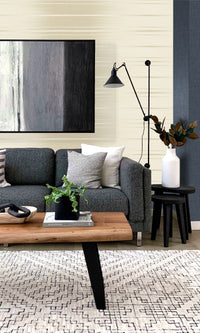 Nougat Horizon Textured Vinyl Commercial Wallpaper CPW1094