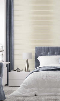 Nougat Horizon Textured Vinyl Commercial Wallpaper CPW1094