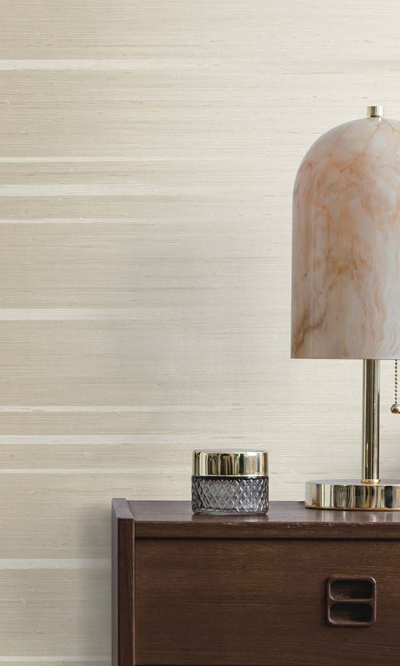 Nougat Horizon Textured Vinyl Commercial Wallpaper CPW1094