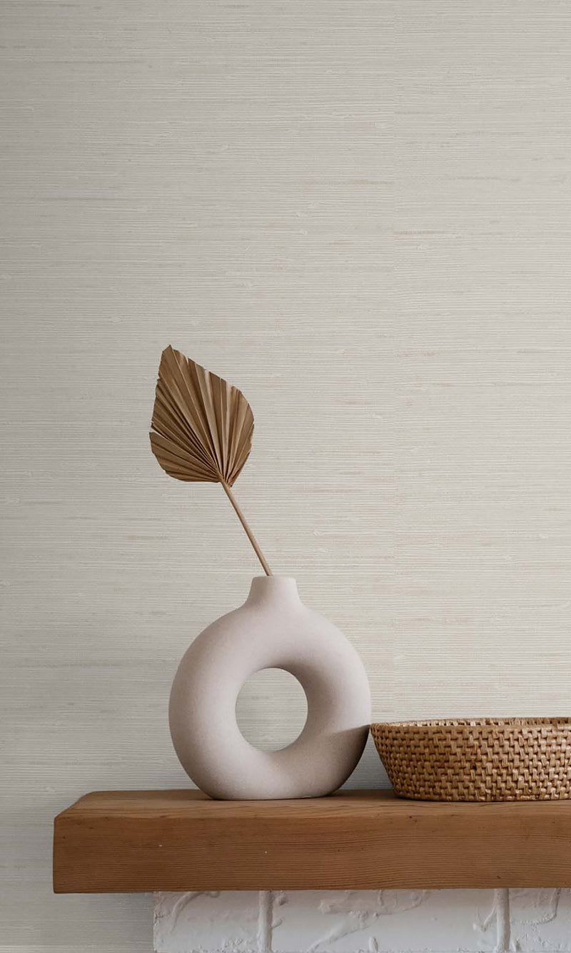 Chenille Horizon Plain Textured Vinyl Commercial Wallpaper CPW1098