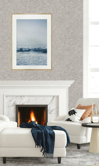 Paver Grey Cement Textured Vinyl Commercial Wallpaper CPW1093