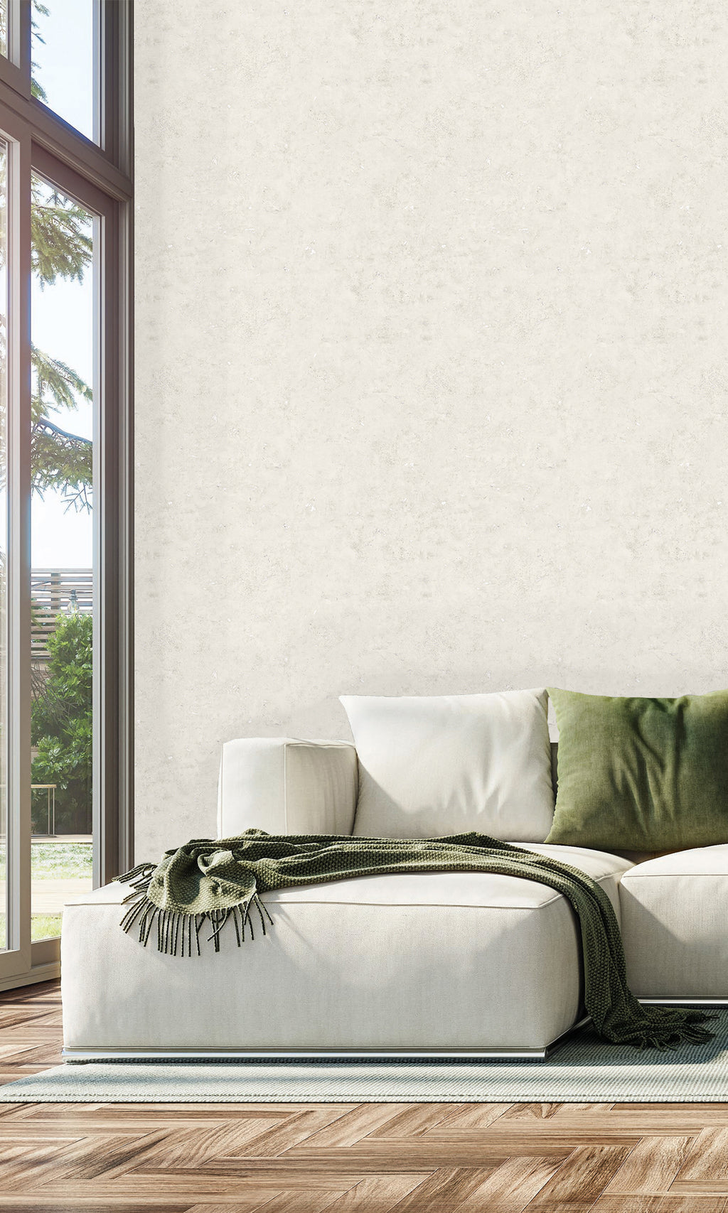 Glaze Cement Textured Vinyl Commercial Wallpaper CPW1089