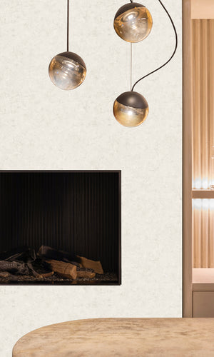 Glaze Cement Textured Vinyl Commercial Wallpaper CPW1089
