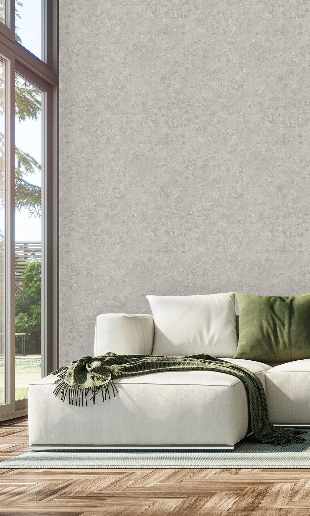 Silo Cement Textured Vinyl Commercial Wallpaper CPW1091