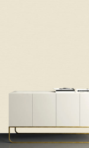Quiet Apricot Silk Textured Vinyl Commercial Wallpaper CPW1113
