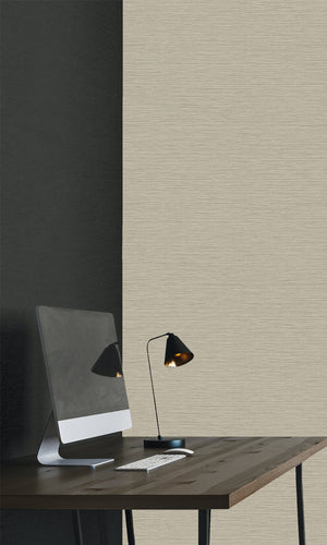 Golden Sable Silk Textured Vinyl Commercial Wallpaper CPW1117