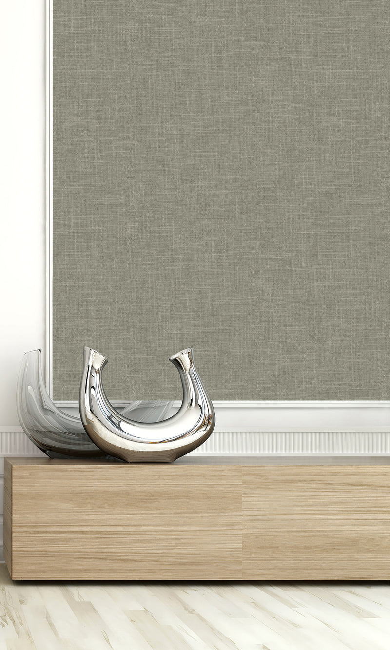 Thicket Linen Textured Vinyl Commercial Wallpaper CPW1108