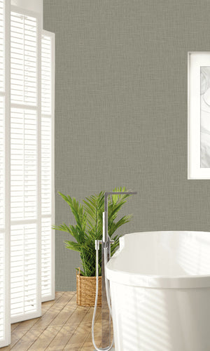 Thicket Linen Textured Vinyl Commercial Wallpaper CPW1108