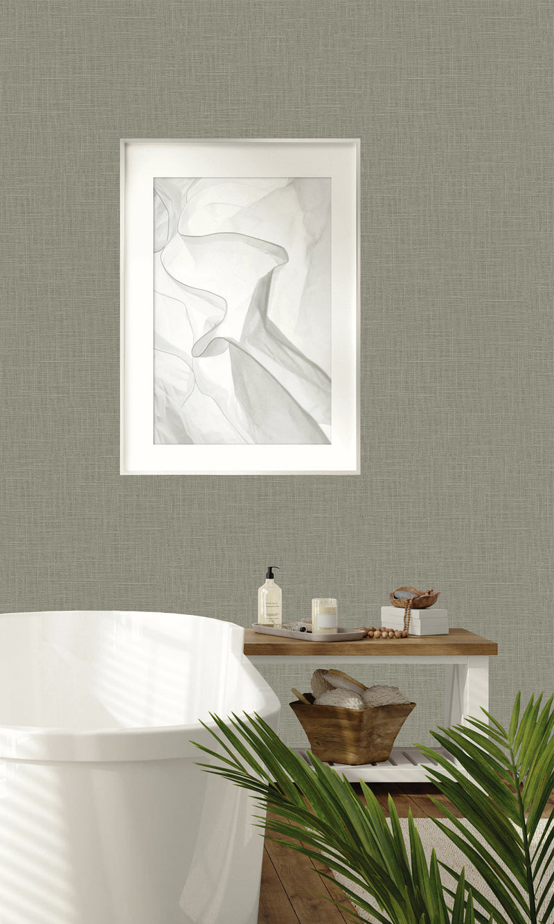 Thicket Linen Textured Vinyl Commercial Wallpaper CPW1108