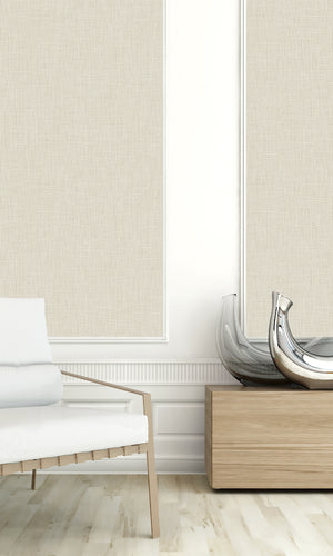 Sap Linen Textured Vinyl Commercial Wallpaper CPW1110