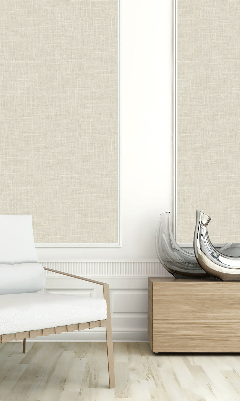 Sap Linen Textured Vinyl Commercial Wallpaper CPW1110