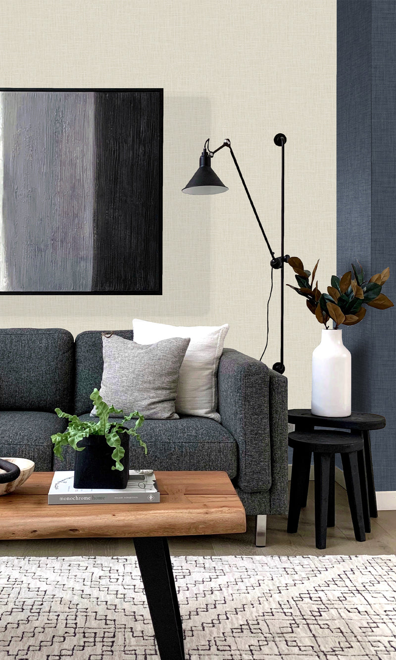 Sap Linen Textured Vinyl Commercial Wallpaper CPW1110
