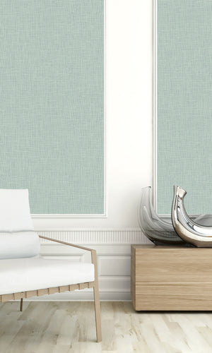 Minted Linen Textured Vinyl Commercial Wallpaper CPW1106