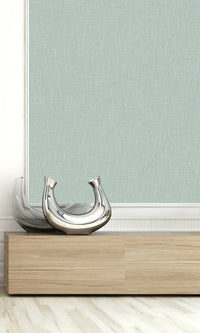 Minted Linen Textured Vinyl Commercial Wallpaper CPW1106