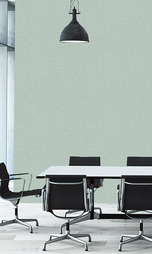 Minted Linen Textured Vinyl Commercial Wallpaper CPW1106