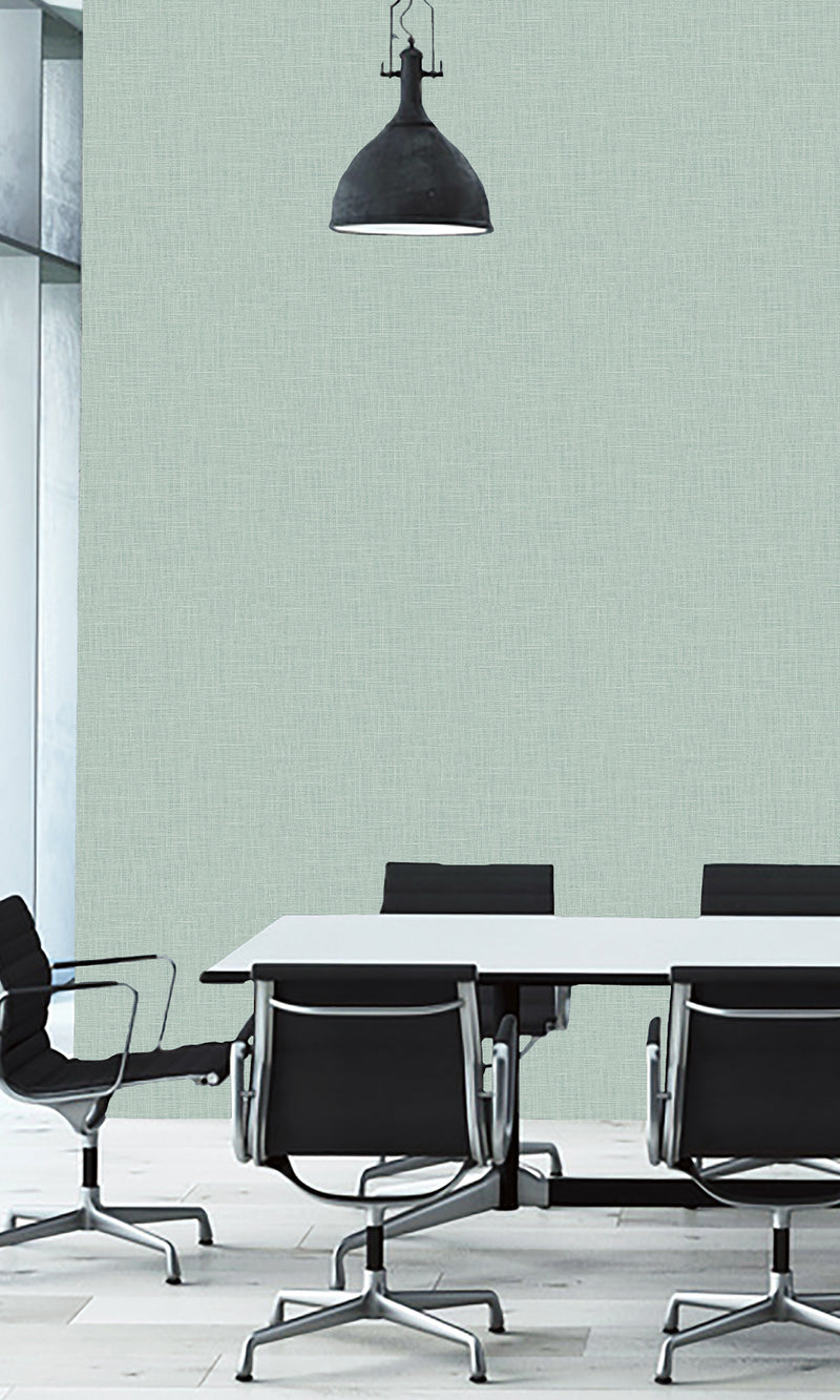 Minted Linen Textured Vinyl Commercial Wallpaper CPW1106