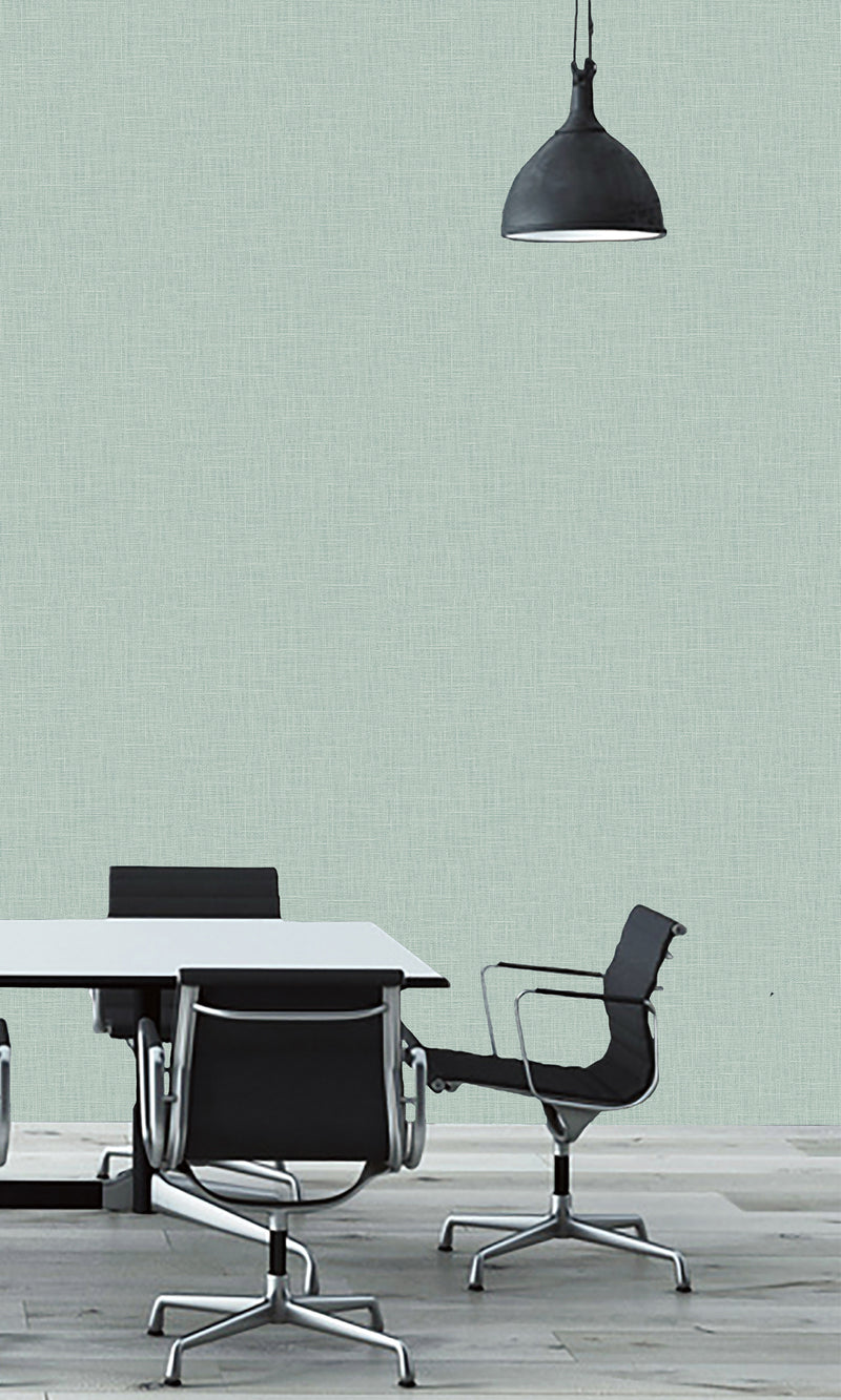 Minted Linen Textured Vinyl Commercial Wallpaper CPW1106