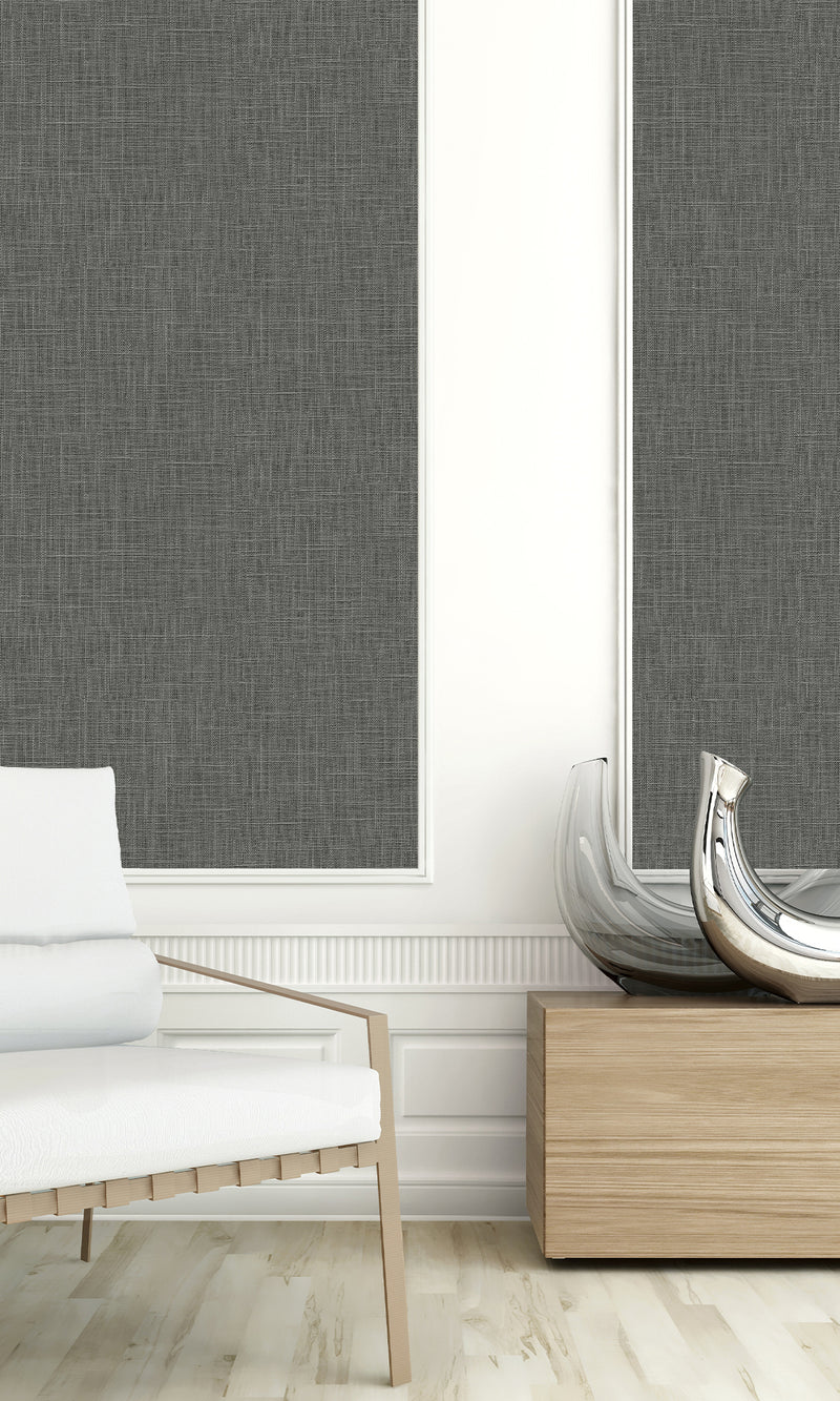 Bon Bon Linen Textured Vinyl Commercial Wallpaper CPW1105