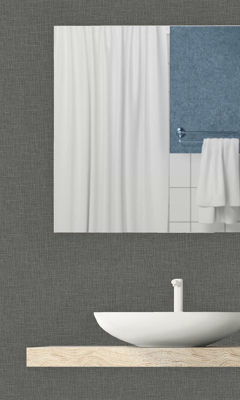 Bon Bon Linen Textured Vinyl Commercial Wallpaper CPW1105