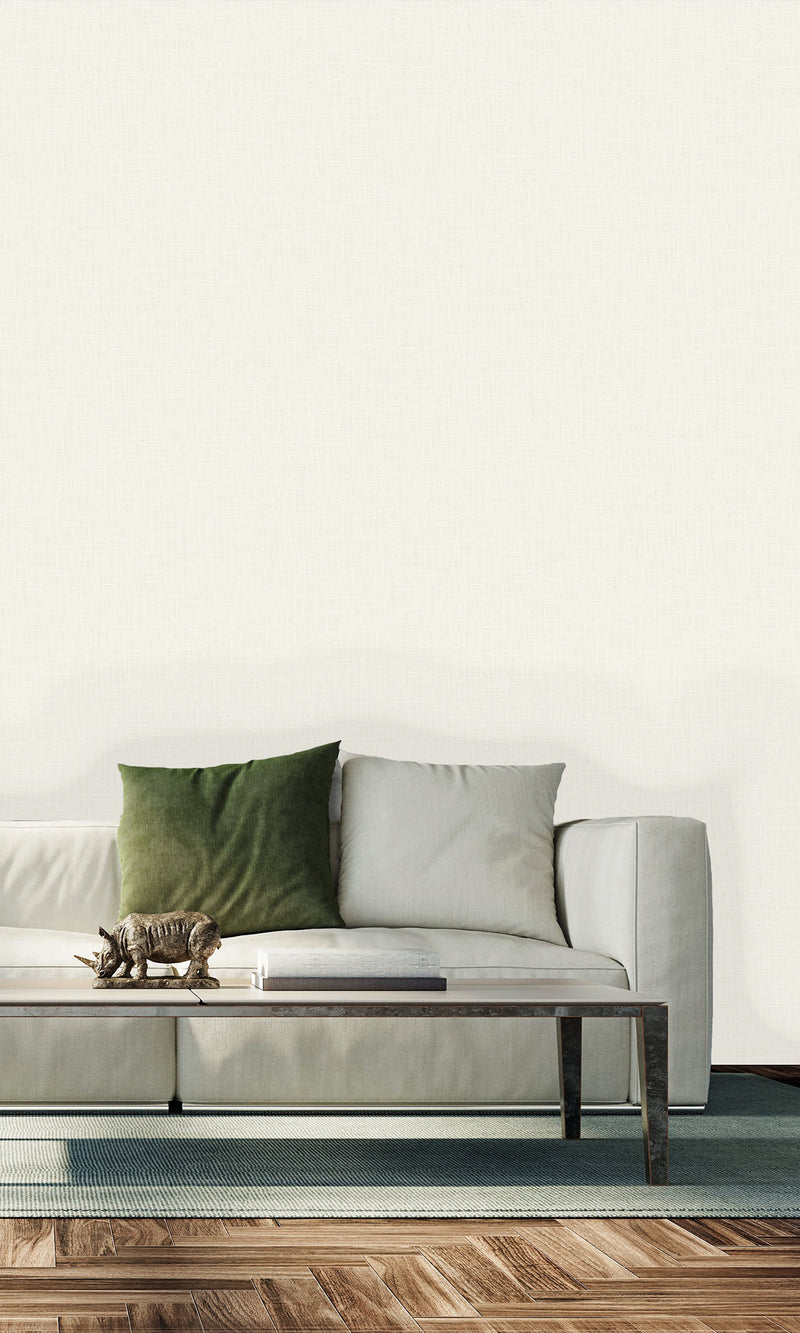 Skim Linen Textured Vinyl Commercial Wallpaper CPW1109