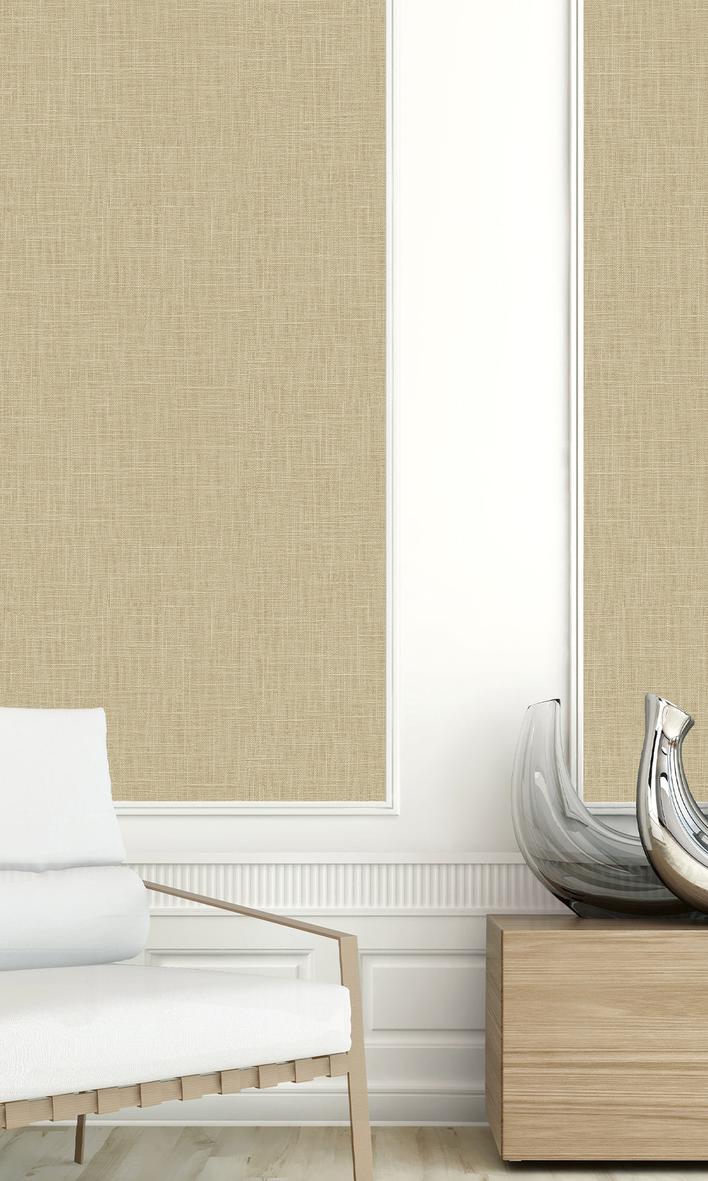 Sandstorm Linen Textured Vinyl Commercial Wallpaper CPW1111