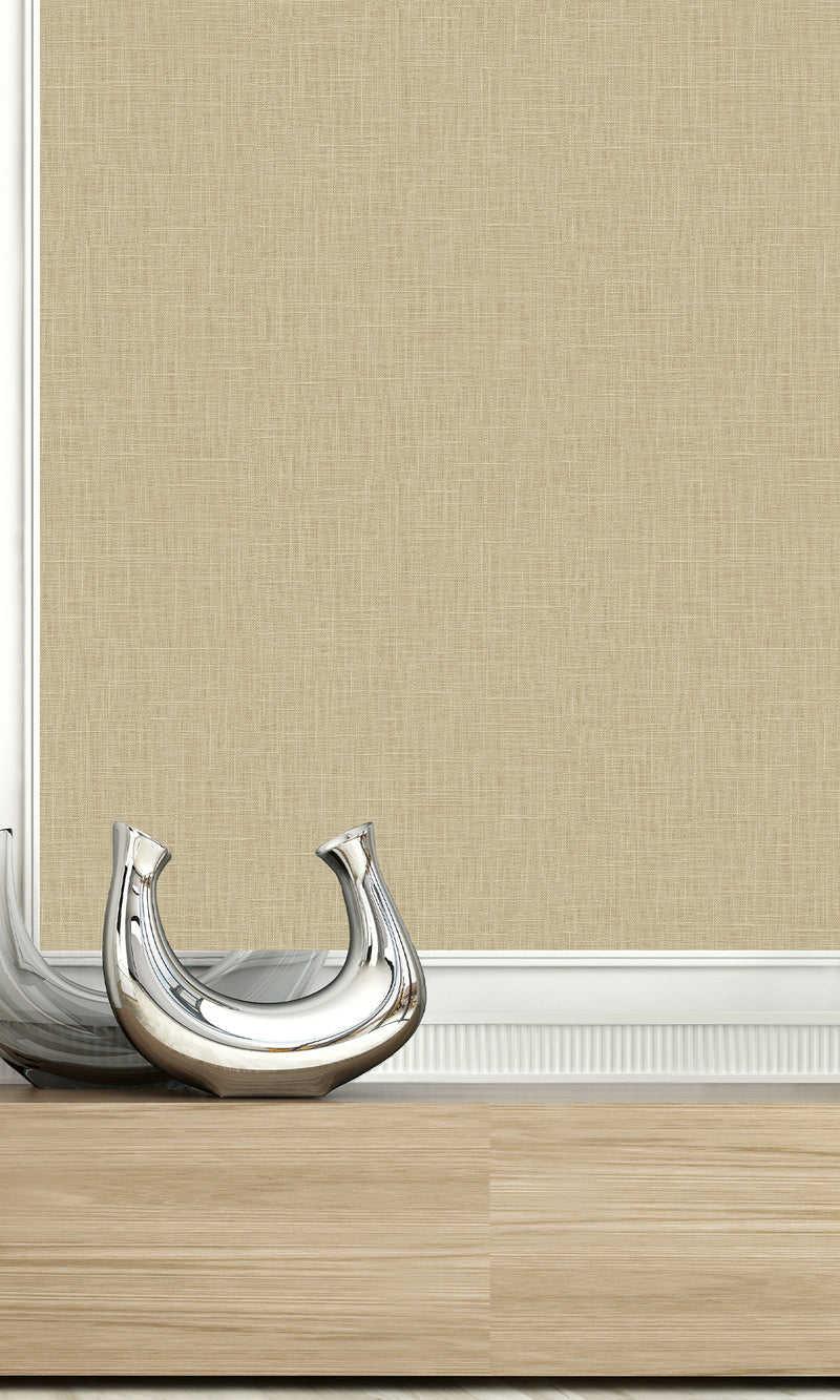 Sandstorm Linen Textured Vinyl Commercial Wallpaper CPW1111