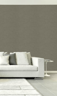Raw Umber Sisal Textured Vinyl Commercial Wallpaper CPW1126