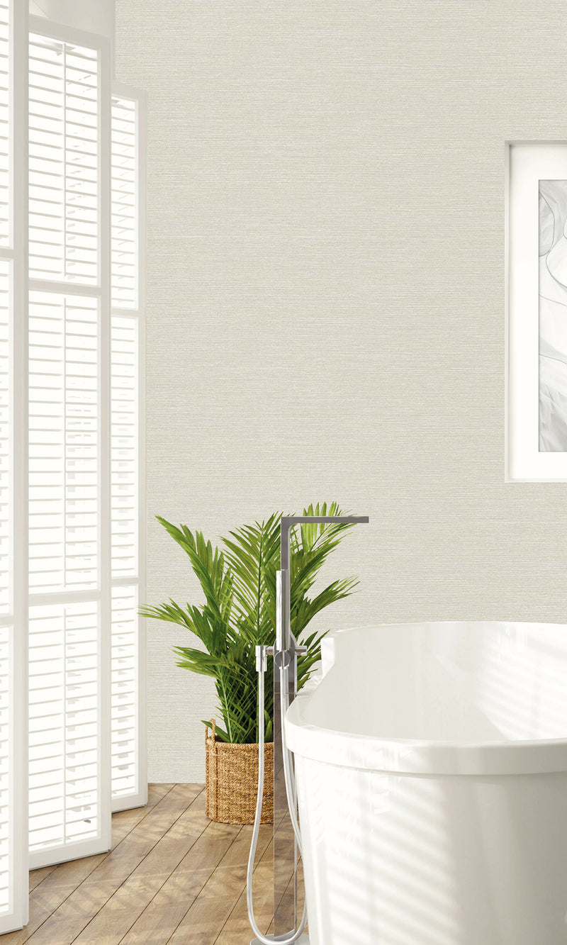 Campfire Smoke Sisal Textured Vinyl Commercial Wallpaper CPW1123