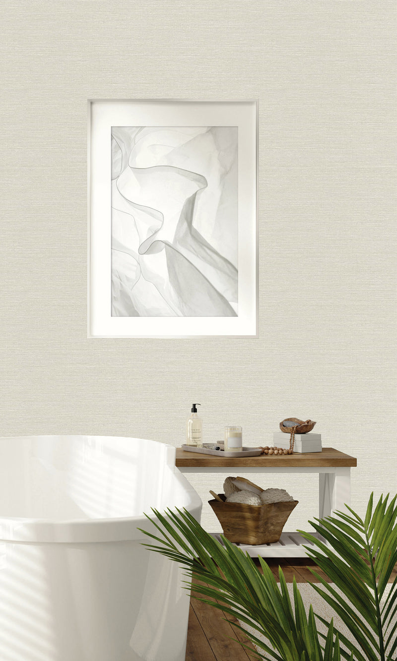 Campfire Smoke Sisal Textured Vinyl Commercial Wallpaper CPW1123
