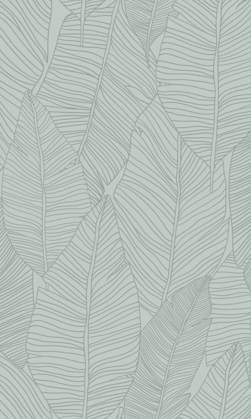 Origin City Chic Grey Leaf Outline  347711