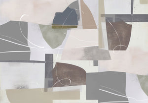 Thuraya Nebula Blobs of Paint Taupe MA1497 - Sample