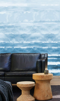 Thuraya Nebula Softness of Blue Navy Blue MA1624 - Sample