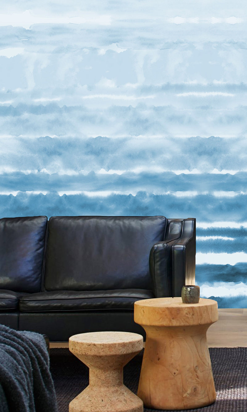 Thuraya Nebula Softness of Blue Navy Blue MA1624 - Sample
