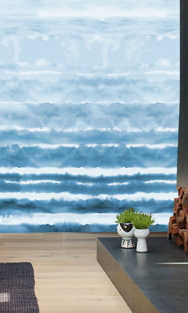 Thuraya Nebula Softness of Blue Navy Blue MA1624 - Sample