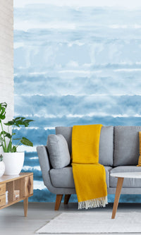 Thuraya Nebula Softness of Blue Navy Blue MA1624 - Sample