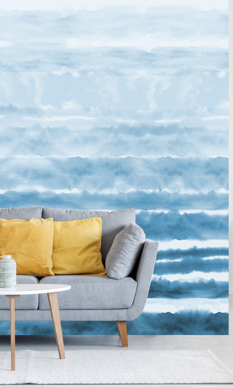 Thuraya Nebula Softness of Blue Navy Blue MA1624 - Sample
