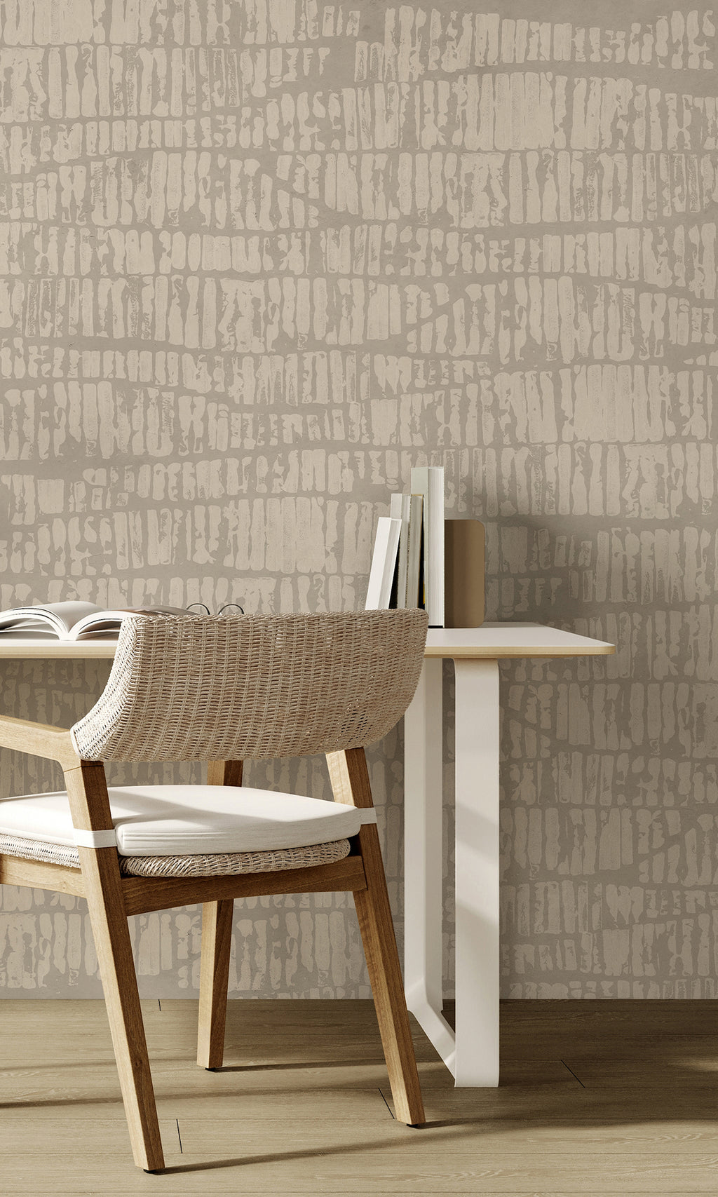Thuraya Nebula Gentle Brush Stripes Taupe MA1713